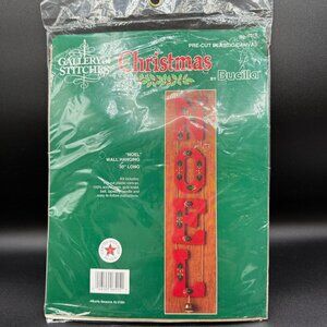 Gallery of Stitches by Bucilla Christmas 'NOEL' Wall Hanging Kit New in Bag 6515